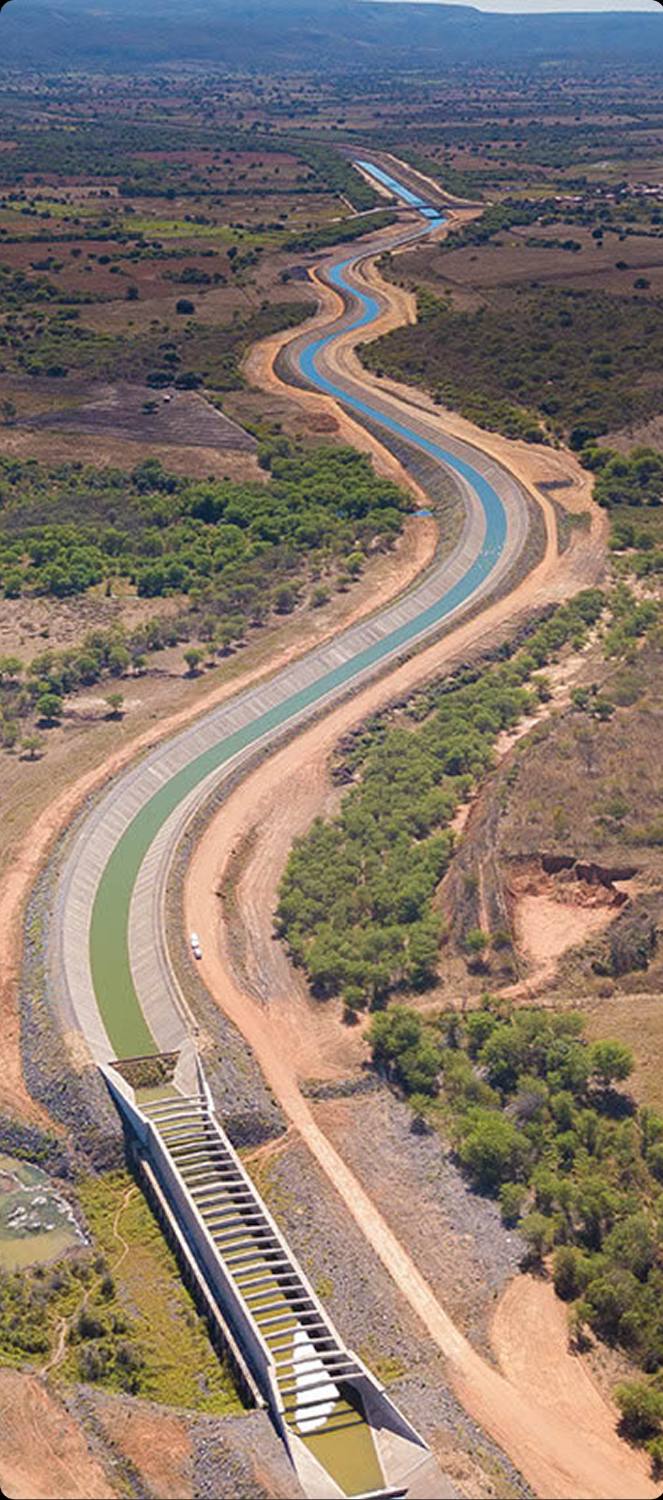 Obra de infraestrutura hídrica
